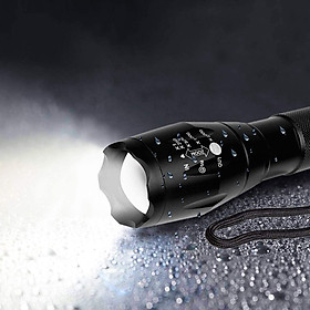 Mua Đèn pin siêu sáng  vỏ hợp kim chống nước  pin sạc - Hàng chính hãng