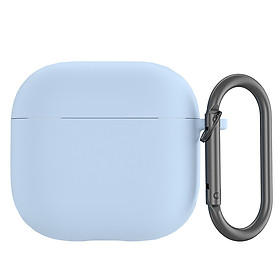 Mua Bao Case Ốp Silicone có nắp che cổng sạc che bản lề cho Airpods 4 - Hàng Chính Hãng