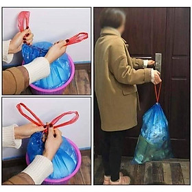 Mua Túi rác sinh học tự phân hủy có dây rút  tiện lợi  sạch sẽ