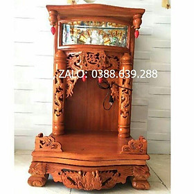 Mua Bàn Thờ Thần Tài Ông Địa cao cấp gỗ Căm Xe 100%