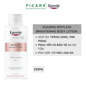 Sữa Dưỡng Thể Làm Sáng Da Chống Lão Hóa Eucerin White Therapy Ultra White+ SPOTLESS Body Lotion SPF 7 (250ml)