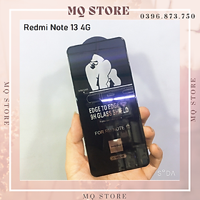 Mua Kính cường lực cho Xiaomi Redmi Note 13 4G Kingkong full màn hình Gorrila Glass( hàng chính hãng)