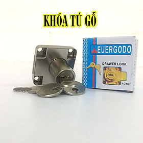 Khóa tủ gỗ EUERGODO, ổ khóa tủ hồ sơ, khóa ngăn kéo