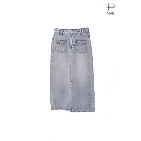 Chân váy Jeans Miumiu dễ thương-VJ13 - Xanh Jeans