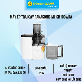 Mua Máy ép trái cây Panasonic MJ-CB100WRA - Hàng Chính Hãng
