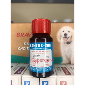 Mua Hantox 200 (Nắp Đỏ) - Ruồi Muỗi Ve Bọ Chét Mạt Gà