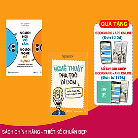 2 cuốn bậc thầy giao tiếp gồm 2 cuốn: người nói vô tâm và nghệ thuật pha trò dí dỏm