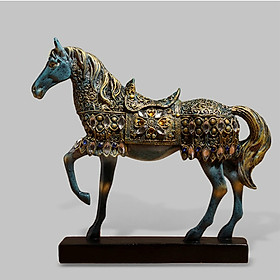 Decor Để Bàn Trang Trí - Mã Thượng Phát Tài - Vật Phong Thủy DCB004 Phong Khách, Phòng Làm Việc,.....