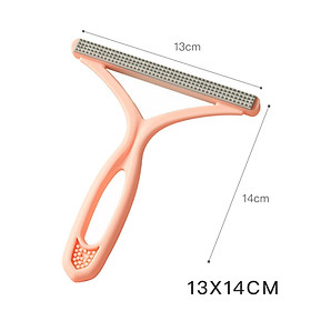 Portable  Remover Double Sided Travel Brush Removing  Pet Hair Dust