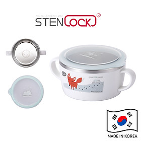 Tô ăn dặm cao cấp Hàn Quốc cho bé dung tích 250ml/400ml/650ml thương hiệu STENLOCK
