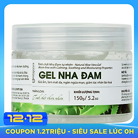 Gel Lô Hội Làm Mát Da, Ngừa Mụn, Chống Lão Hóa Milaganics (150g)