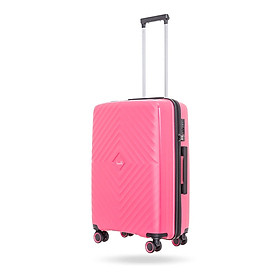 Vali Kéo Du Lịch Lug Azure Lusetti S20/S24 LS1159: Nhựa PP Chống Bể Vỡ, Khóa TSA An Ninh Quốc Tế