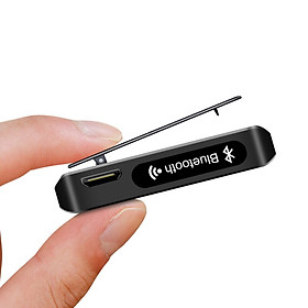 Mua Máy Nghe Nhạc RUIZU M5 Mini Clip Bluetooth MP3 Player Full Touch Screen Portable 8GB MP3 Music Player with FM Recording E-Book Tích Hợp Đếm Bước Chân - Hàng Chính Hãng