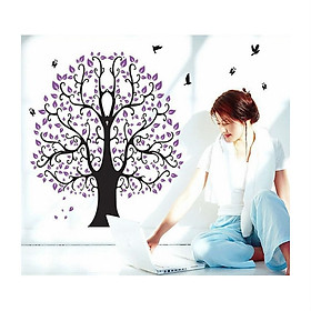 Decal cây tím PK65