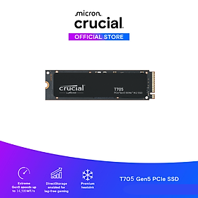 Mua SSD Crucial T705 M.2 PCIe NVMe 2TB Gen5 - CT2000T705SSD3 - HÀNG CHÍNH HÃNG