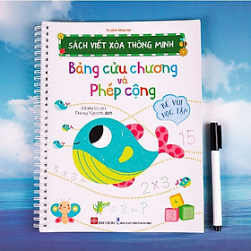 Sách - Viết xóa thông minh cho bé từ 4-7 tuổi - Đinh Tị Books