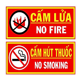  Bảng cấm lửa cấm thuốc pccc