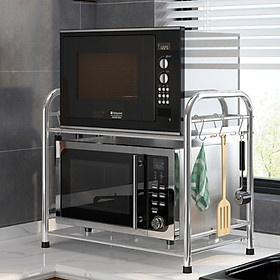 Kệ dể lò vi sóng 2 tầng size 50x55x35
