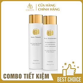 Combo Kedma Sữa Rửa Mặt (180ml) + Toner Cân Bằng PH (180ml) - Giúp Làm Sạch Lớp Make Up Và Dưỡng Ẩm Cho Da