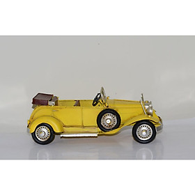 Mô Hình Xe ô tô kim loại cổ điển/ Vintage Metal Car Handmade Decoration (1810D-1119)