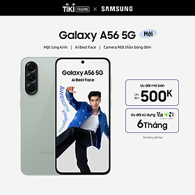 Điện Thoại Samsung Galaxy A56 5G - Hàng Chính Hãng - 8GB/128GB - Xanh Marble