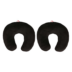 Combo 02 Gối Cổ Thivi Màu Trơn 14 - Đen