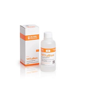 Mua Nước Chuẩn 1413 µS/cm (1.41 mS/cm) Hiệu Chuẩn Máy đo Độ Dẫn (EC)  Chai 250mL