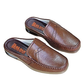 Dép Bít Mũi Nam HÀ NAM Da Bò Thật Cao Cấp GSB20161