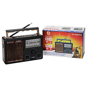 Mua ĐÀI Radio FM SW-999URT FM USB Thẻ Nhớ phong cách cổ điển QUÀ TẶNG CHO NGƯỜI THÂN YÊU-Hàng Chính Hãng