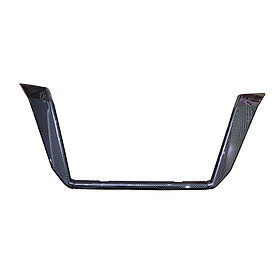 3PCS Front Net Grilles Bumper Cover Guard Strips Trims Carbon Fibre Decoration For Nissan Sentra B18 2020 Car Accessories
