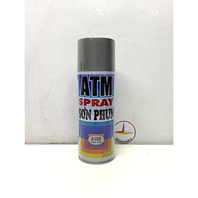 Mua Sơn xịt xe máy màu bạc ATM A100