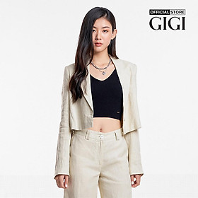 GIGI - Áo blazer nữ croptop tay dài hiện đại G1403O231602