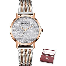 Đồng Hồ Nữ Quartz Với Dây Thép Chống Nước