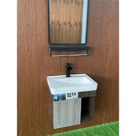 Mua BỘ COMBO TỦ + LAVABO + KỆ + GƯƠNG