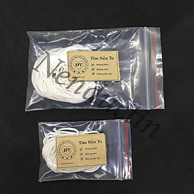 Mua 5m Bấc nến 100% cotton cao cấp dùng làm nến an toàn cho người sử dụng
