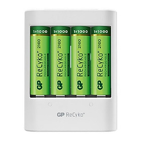 Mua Bộ 4 Pin 1 sạc GP U411 2000mAh - Chính hãng