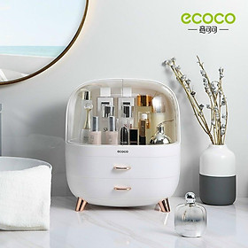 TỦ ĐỰNG MỸ PHẨM, TỦ ĐỰNG ĐỒ ECOCO 3 NGĂN CAO CẤP MẪU MỚI NHẤT 2021