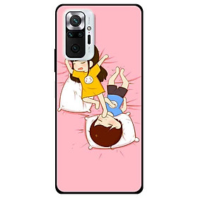 Ốp lưng dành cho Xiaomi Mi Note 10 Pro mẫu Couple Ngủ