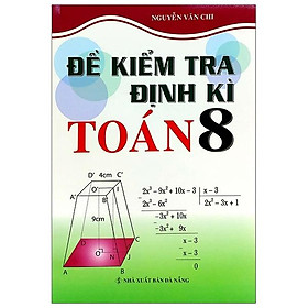 Đề kiểm tra định kì toán 8