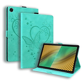 Ốp máy tính bảng da nắp lật dập nổi chống rơi vỡ cho Realme Pad 10.4