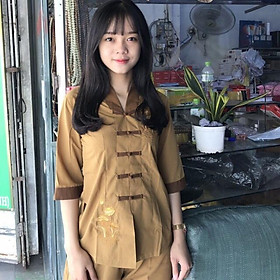 Đồ Lam Đi Chùa # Mẫu La Hán Phối# Quần Áo Nữ #Đồ Bộ