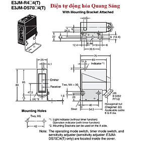 Mua CẢM BIẾN QUANG E3JM-R4M4-G