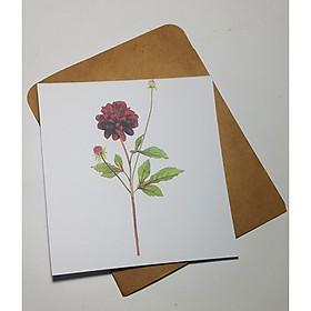 Thiệp phong cách Vintage card quà cám ơn ,chúc mừng sinh nhật và giử tặng người thân yêu.