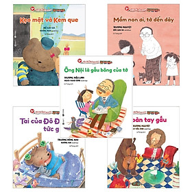 Combo Cùng Bé Lớn Khôn 2 (Bộ 5 Cuốn) : Cùng Bé Lớn Khôn - Mầm Non Ơi, Tớ Đến Đây!/ Cùng Bé Lớn Khôn - Ông Nội Là Gấu Bông Của Tớ/ Cùng Bé Lớn Khôn - Tai Của Đô Đô Tức Giận Rồi/ Cùng Bé Lớn Khôn - Đôi Bàn Tay Gấu/ Cùng Bé Lớn Khôn - Kẹo Mật Và Kem Que