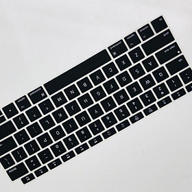Mua Miếng lót bàn phím in chữ Silicon skin keyboard Macbook Retina 12 Inch có thể rửa - Hàng Chính Hãng