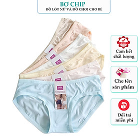 Combo 10 Quần Lót Nữ Cotton Thái Siêu Mịn (Freesize 40-57kg) - Chất Liệu Thấm Hút Và Co Giãn 4 Chiều Tốt .