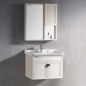 Mua Bộ tủ Lavabo nhựa và carbon chịu nước Eurolife BLV-NC01 kháng nước chống ẩm chống bám bẩn  tạo khuẩn (Trắng)