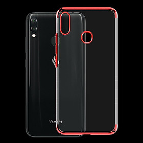 Ốp lưng cho Vsmart Joy 1 plus - Ốp dẻo viền mạ màu ánh kim - Hàng Chính Hãng