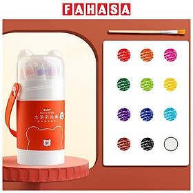 Hộp 12 Bút Sáp Lụa - Truecolor ZCO-5076-12