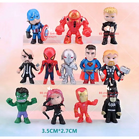 12 nhân vật siêu nhân nhỏ 